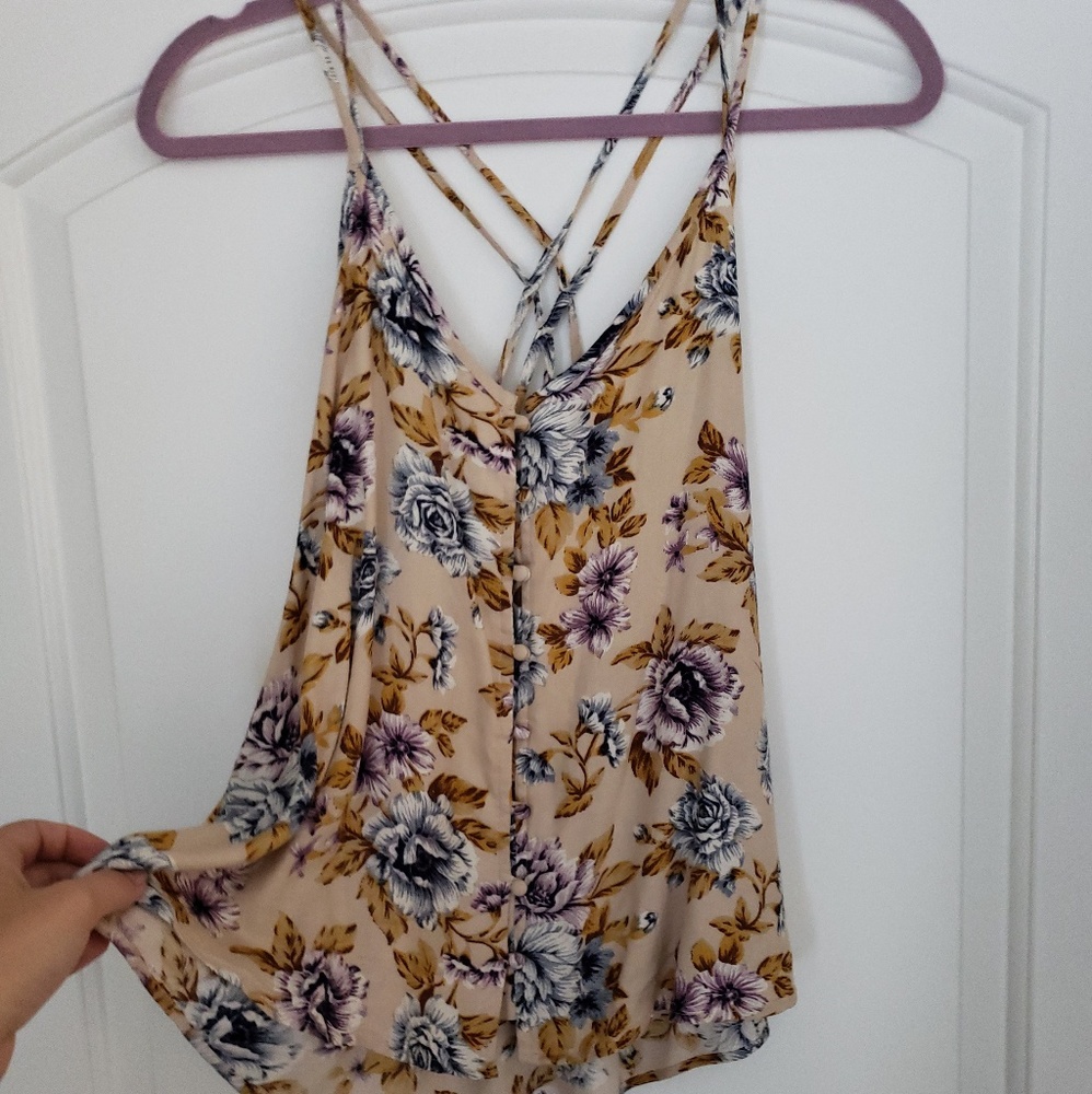 Yellow tank top